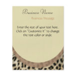 Leopard Print Flyer
