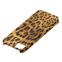 Leopard print fur effect iPhone case iPhone 5 Cover