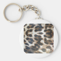 Leopard Print Key Chain