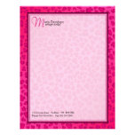Leopard Print Letterhead