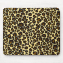 Leopard Print Mouse Pad
