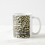 leopard print mug