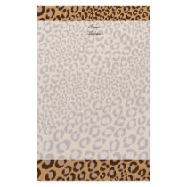 Leopard Print/Natural/Add background colour!!