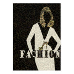 Leopard Print Safari Couture business cards