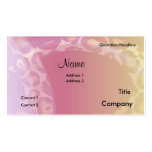Leopard Print Swish Business Card, Name, Addres... business cards