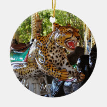 Leopard Ride Ornaments