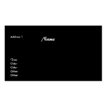 Leopard Skin Background Business Card