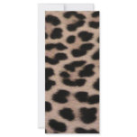 Leopard Skin background rack cards