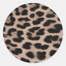 Leopard Skin background Stickers