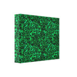 Leopard skin spots fashion gallery wrapped canvas