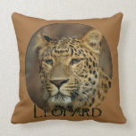 Leopard Wildlife Lovers Pillow
