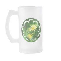 Leopard's Bane Frosted Beer Mug