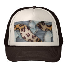 Leopards 'n Lace - blue - Hat