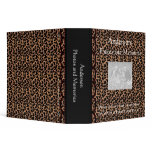Leopared skin look Photo & Memory book 3 Ring Binder