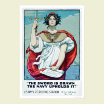 L'épée est dessinée - la marine la confirme (US023 affiches