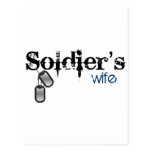 L'épouse du soldat cartes postales