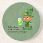 Leprechaun Beer Coaster