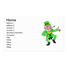 Leprechaun Business Card