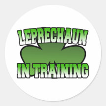 Leprechaun in Training Sticker