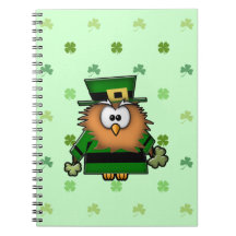leprechaun owl journal