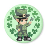 Leprechaun Refrigerator Magnet