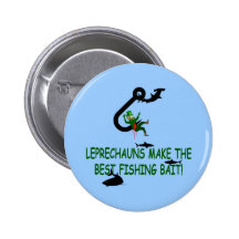 Leprechaun St Patricks day Buttons