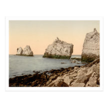 Les aiguilles I, île de Wight, Angleterre Carte Postale