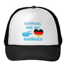 Les Allemands sont mon Homies Casquettes De Camionneur