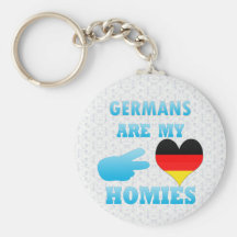 Les Allemands sont mon Homies Porte-clefs