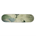 Les amants Ochiyo et Hanberi Skateboard