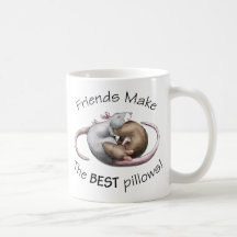 Les amis font les MEILLEURS coussins ! Tasse À Café
