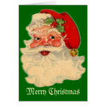 Les années 1950 vintages de cartes de Noël de Père