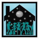 les années 70 partie de Chambre de thème de disco Bristols
