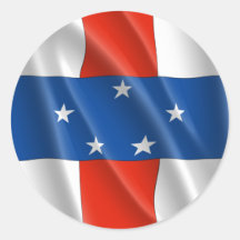 LES ANTILLES NÉERLANDAISES AUTOCOLLANTS