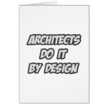 Les architectes le font par conception carte de vœux
