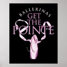 Les ballerines obtiennent le Pointe Posters