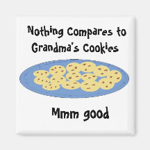 Les biscuits de la grand-maman… aimants pour réfrigérateur