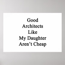 Les bons architectes comme ma fille ne sont pas bo affiches