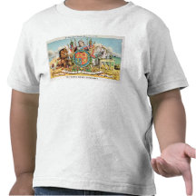 Les bras royaux radieux t-shirt