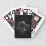 "Les cartes de jeu de corneille de seigneur" Raven