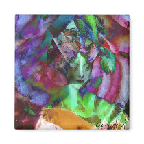 Les Charmeuses: Marie-Caroline Portrait Magnet