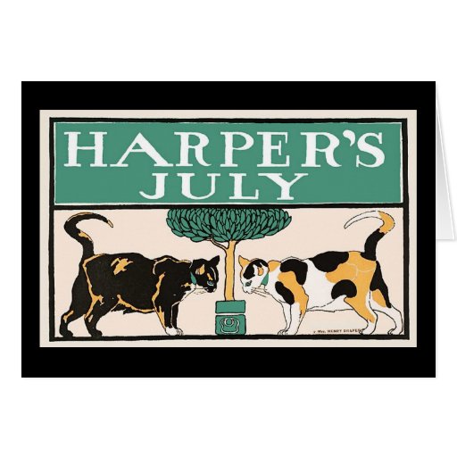 Les chats du harpiste cartes