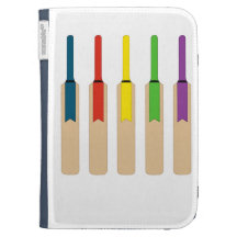 Les chauves-souris de cricket allument la caisse f coques kindle