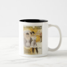 Les Corsets Le Furet Vintage Corset Ad Coffee Mug