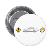 Les courbes, Subaru, égale l'amusement Pin's