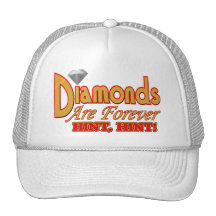 Les diamants sont Forever Casquettes
