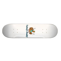 Les dindes préparent le thanksgiving skateboards personnalisés
