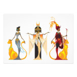 Les divas des invitations de l'Egypte