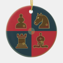 Les échecs ajustent autour de l'ornement