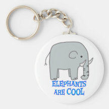 Les éléphants sont FRAIS Porte-clefs